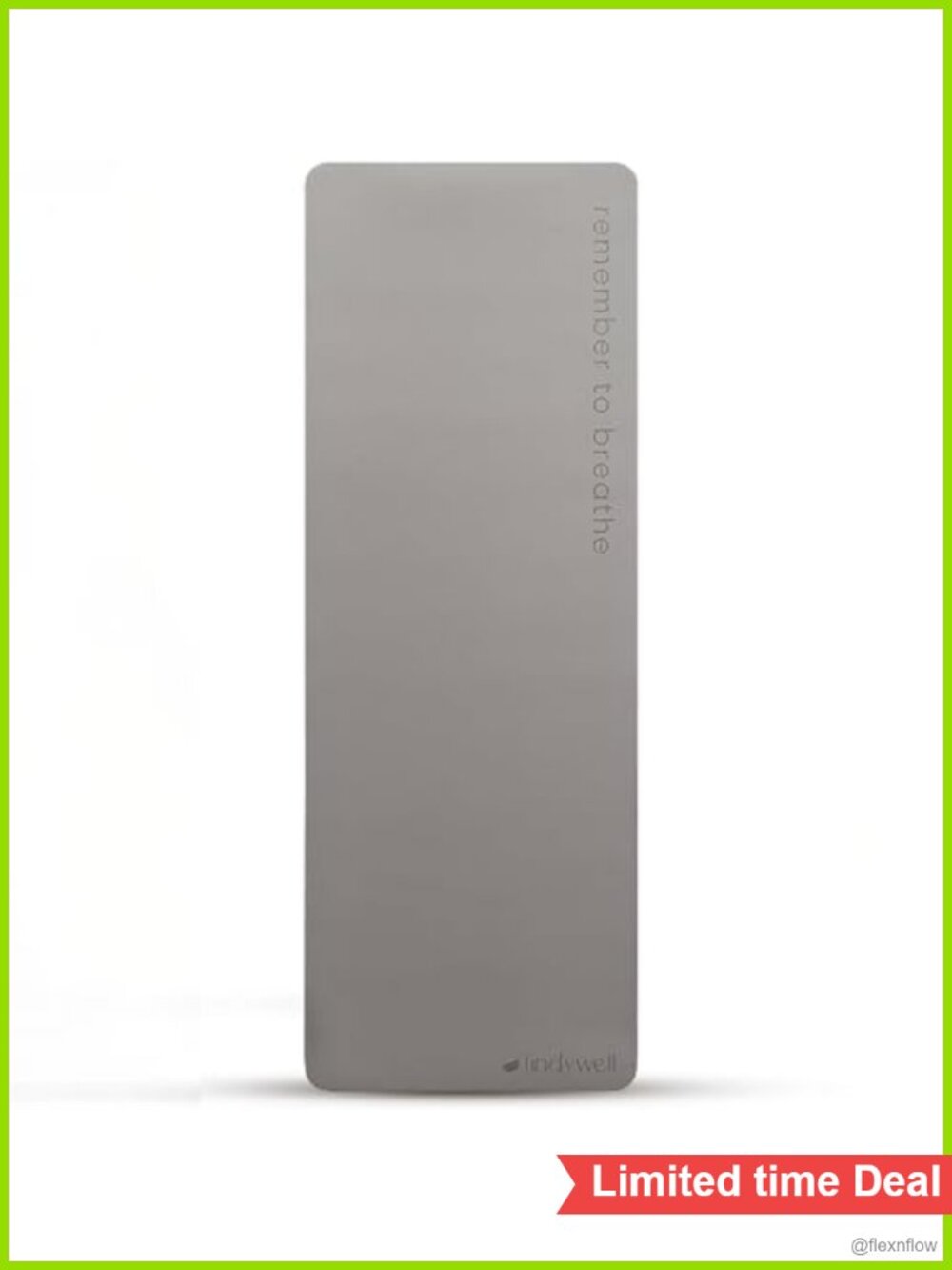 6mm Thick TPE Pilates Yoga Mat Non Slip 6ft x 26in Workout Mat with Straps